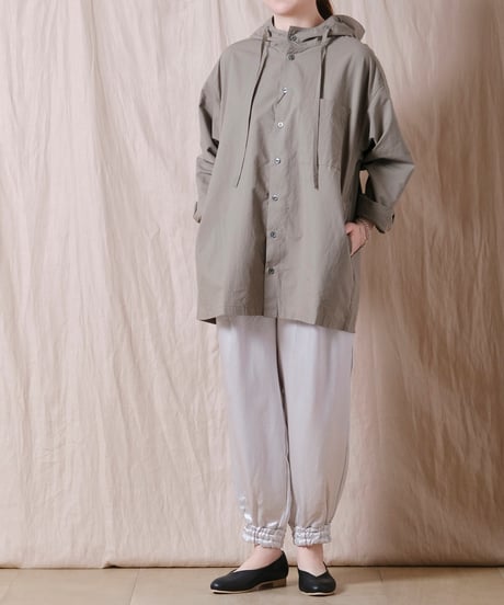 【PARIS DE AOUNE】Naia heavy satin ジョガーパンツ/PA250PT015