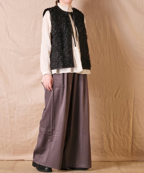 【BUNON】Hydrangea Gilet /BN2470