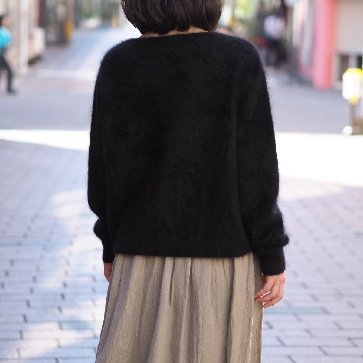 suzuki takayuki】brushed knitting pullover Ⅰ | 