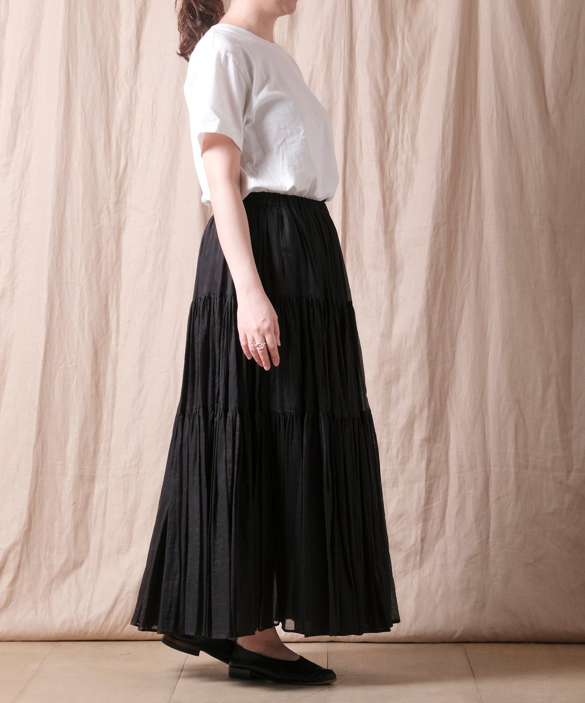 suzuki takayuki】tiered skirt | cocuu