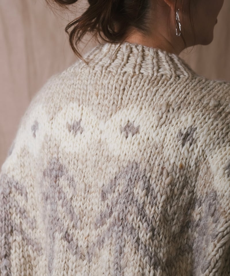 suzuki takayuki】hand-knitted cardigan | cocuu