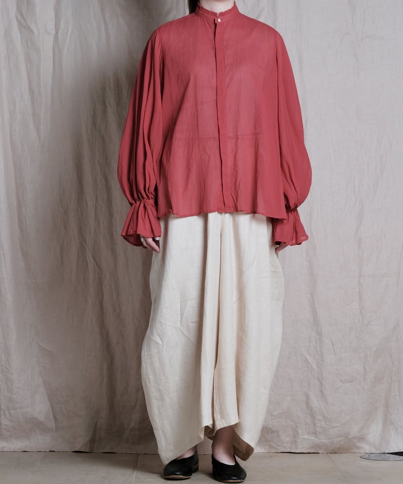 suzuki takayuki】bishop-sleeve blouse/S231- 07 