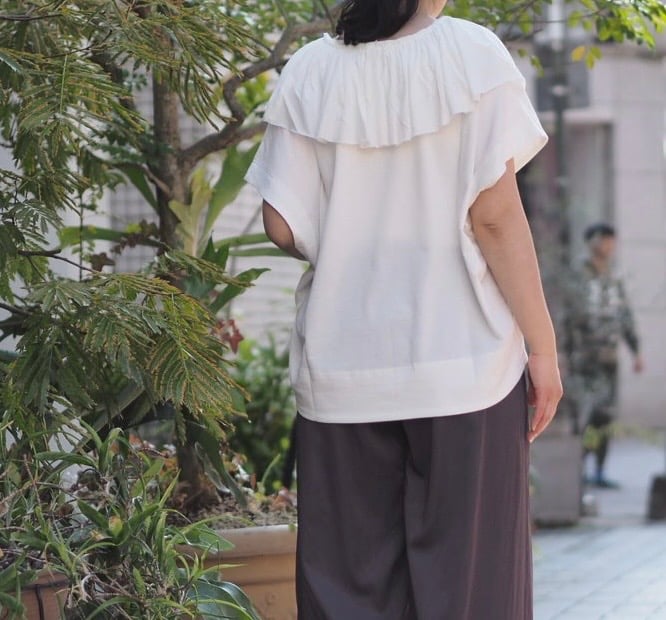 shida】frill skipper pullover/25SS | cocuu