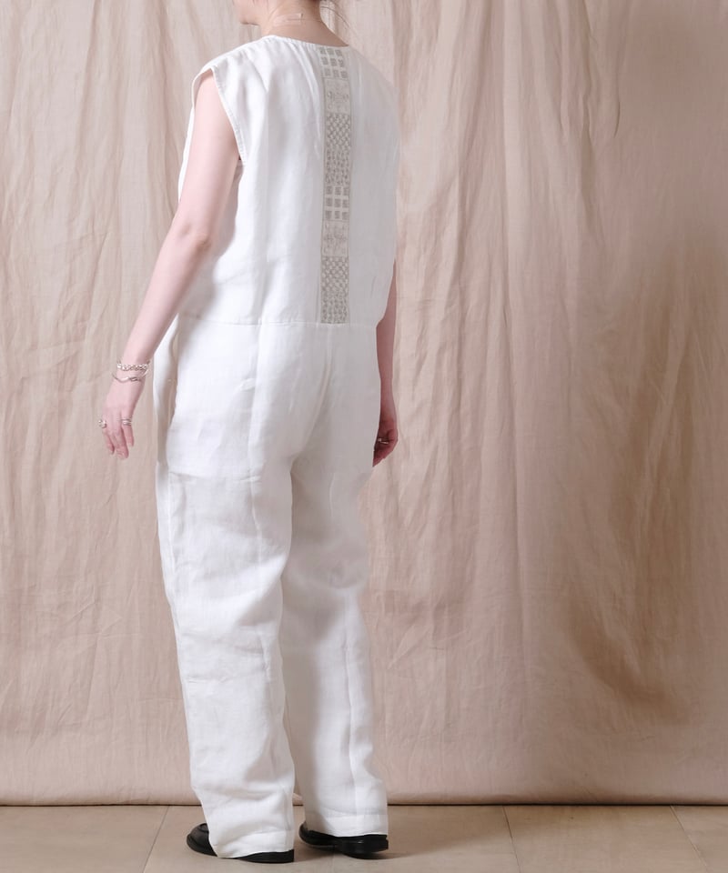 BUNON】 Embroidery Overalls | cocuu