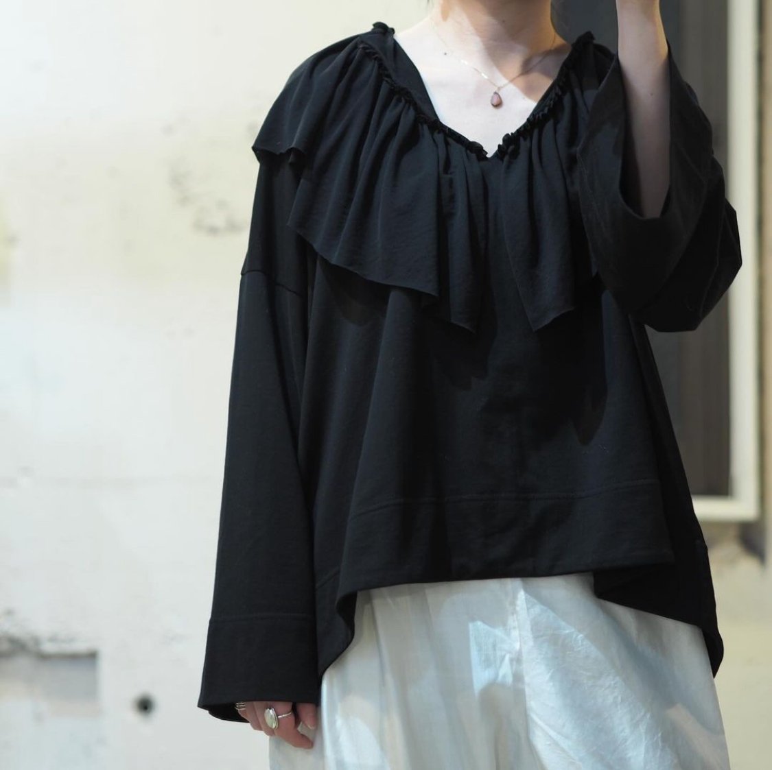 shida】frill skipper pullover | cocuu
