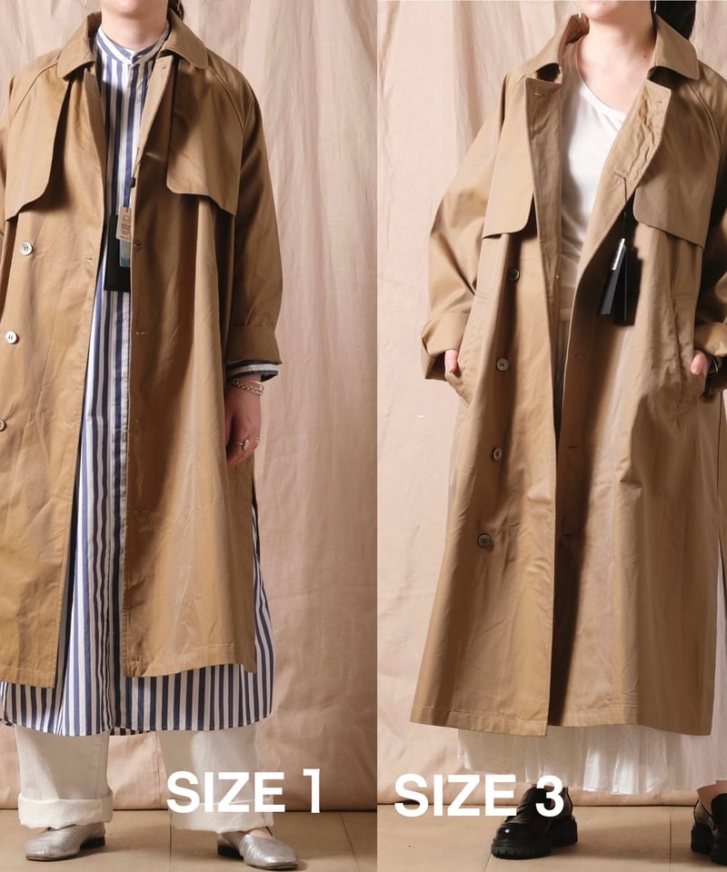 TISSU】ハイデンシティ エフォートレストレンチ/SIZE 1 | cocuu