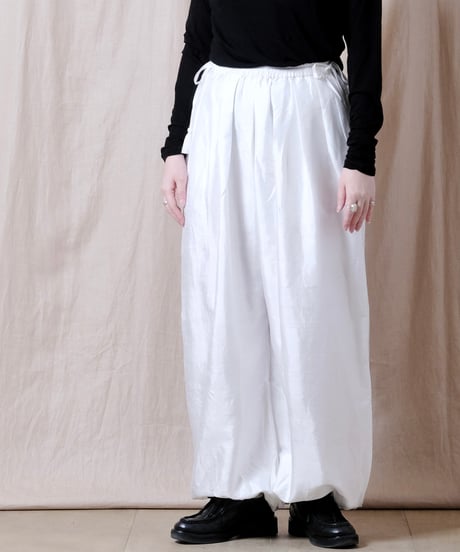 9／14日まで❗️ BUNON EmbroideryLayered Pants BUNON / Embroidery Layered Pants | Handcrafted Khadi Apparel