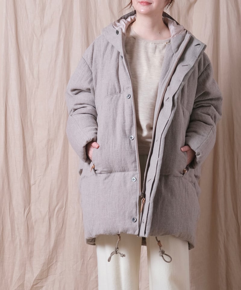 suzuki takayuki】 hooded down coat | cocuu