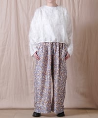 【BUNON】 Embroidery blouse