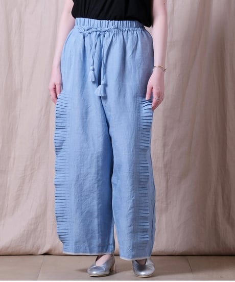 【BUNON】Ruffle Tuck Pants