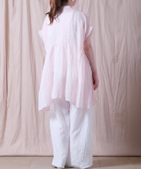 【suzuki takayuki】band-sleeve tunic