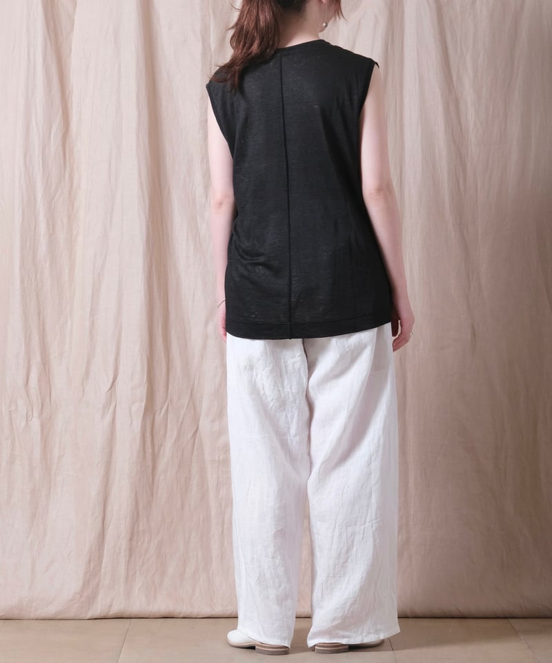 トップス suzuki takayuki knitted vest linen トップス suzuki takayuki knitted vest linen トップス suzuki