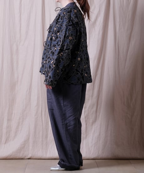 【BUNON】Brids Embroidery Blouson