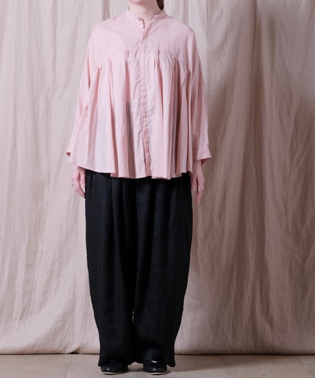 【suzuki takayuki】tucked cape blouse