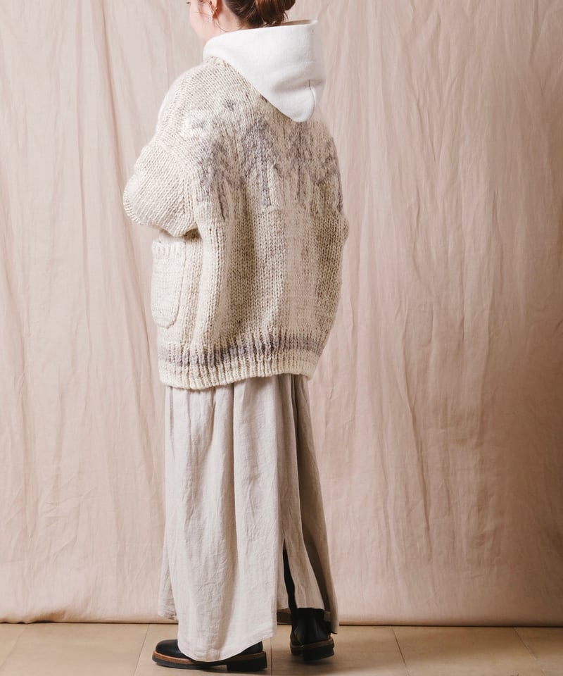 suzuki takayuki】hand-knitted cardigan | cocuu