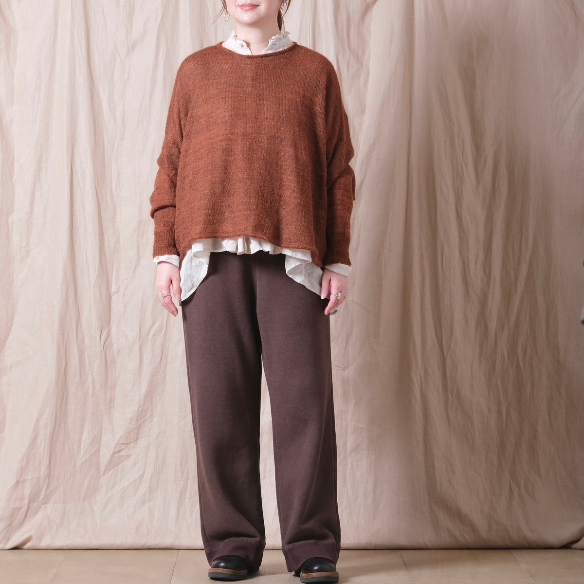 suzuki takayuki】 fulling knitted cape | cocuu