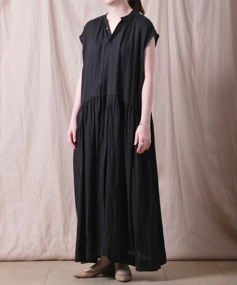 suzuki takayuki】french-sleeve dress | cocuu