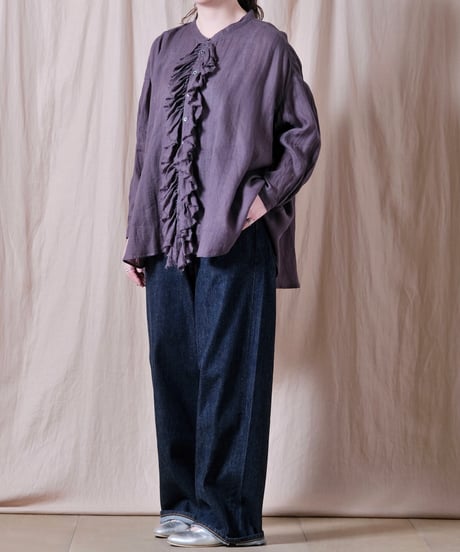 【suzuki takayuki】ruffled blouse