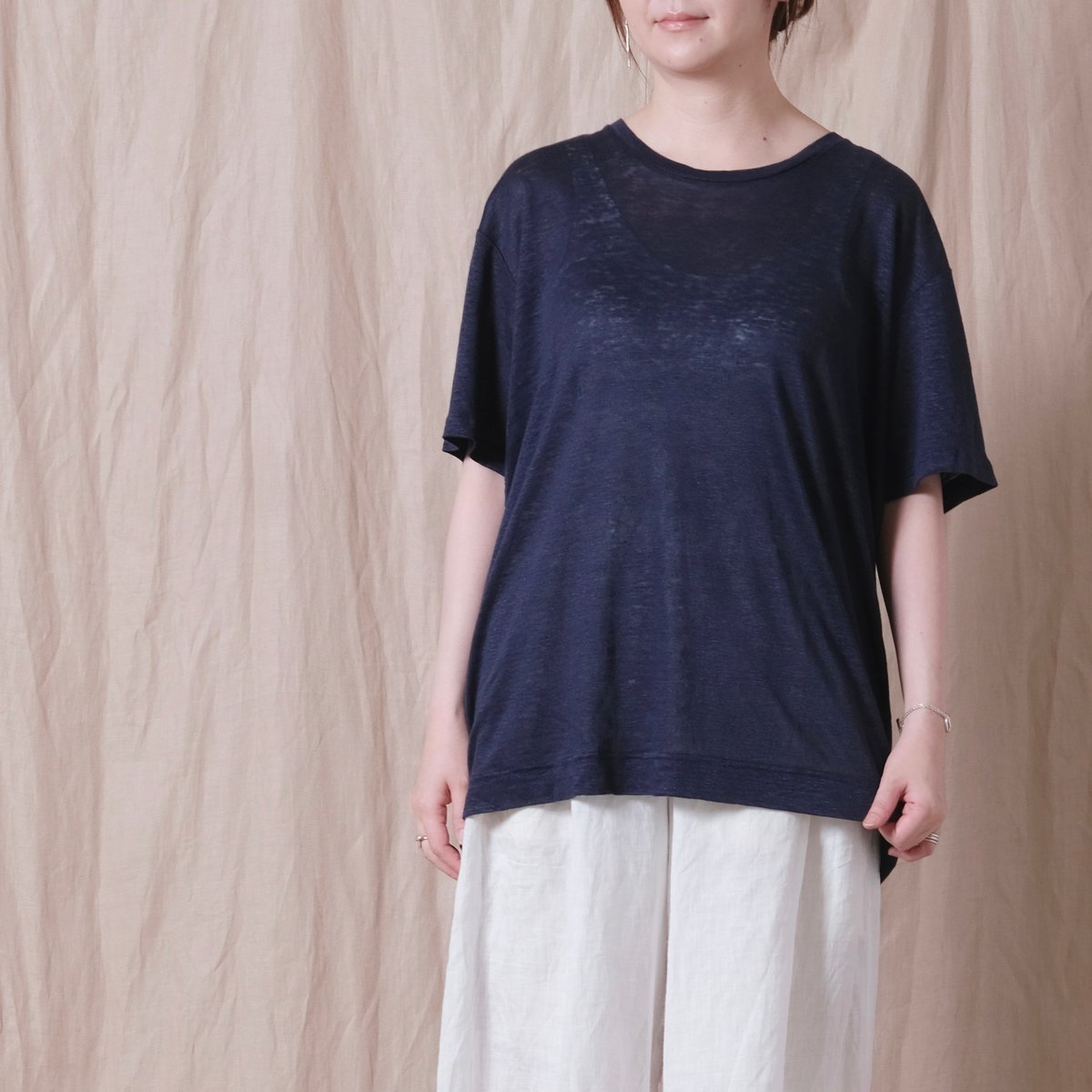 suzuki takayuki】linen t-shirt | cocuu