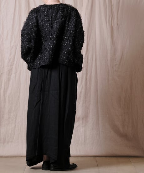 【BUNON】 Embroidery blouse