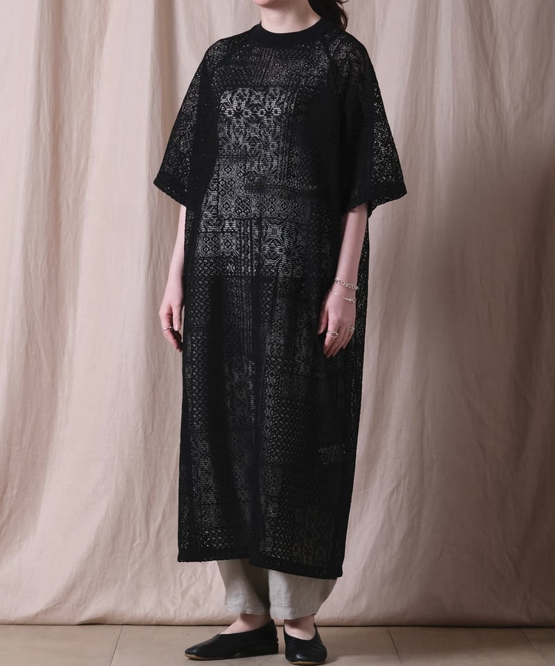 TISSU】パッチワークレース スリットワンピース/TS250CT082 | cocuu