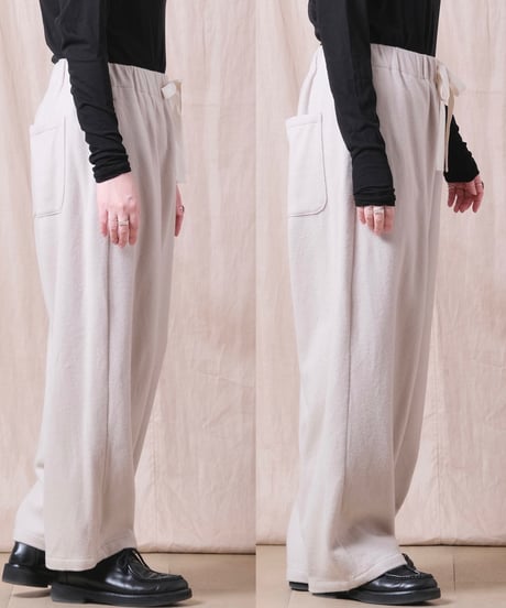 【TISSU】カシミヤビーバー バルーンパンツ/TS253PT066