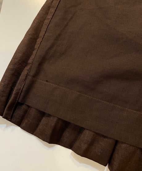 【BUNON】Embroidery Cache-coeur Blouse