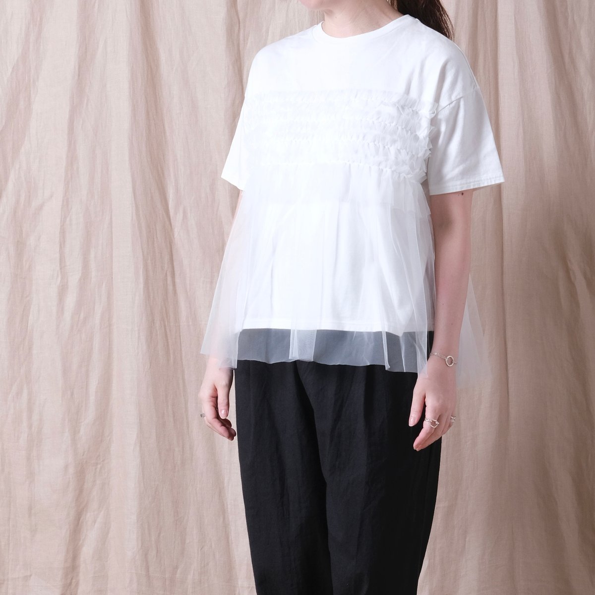 極美品PARIS DE AOUNE クラシック天竺 チュールスリーブ ホワイト 000000044637-01-l.jpg?t=