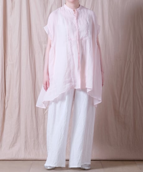 【suzuki takayuki】band-sleeve tunic