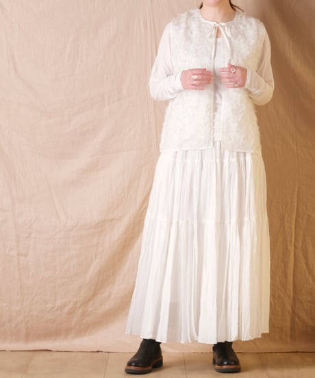 【BUNON】Hydrangea Gilet /BN2470