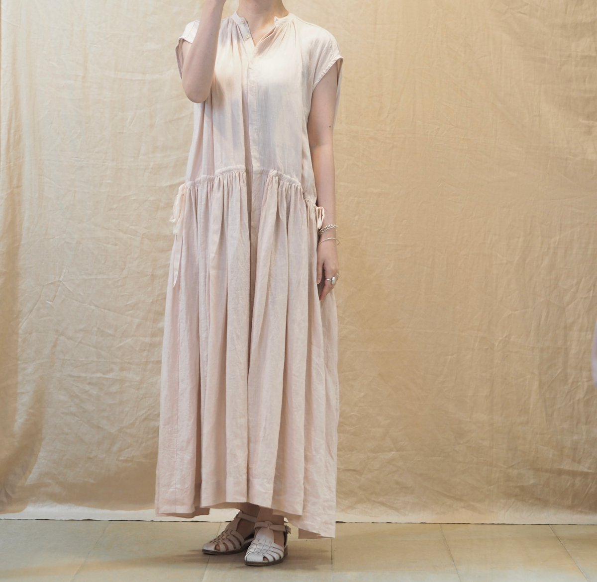 suzuki takayuki】french-sleeve dress/S241-31 | ...