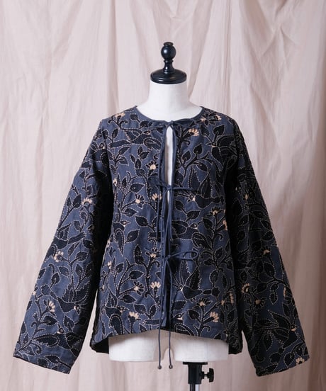 【BUNON】Brids Embroidery Blouson