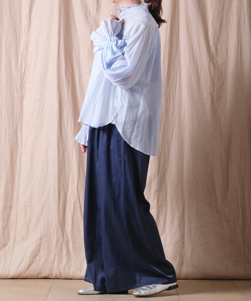 【新品】suzuki takayuki　bishop sleeve blouse suzuki takayuki】bishop-sleeve blouse | cocuu