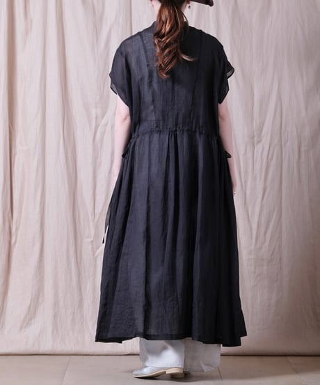 【suzuki takayuki】band-sleeve dress