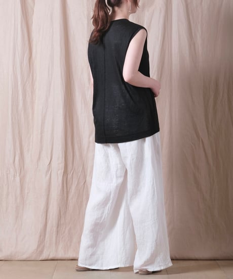 【suzuki takayuki】linen tank top