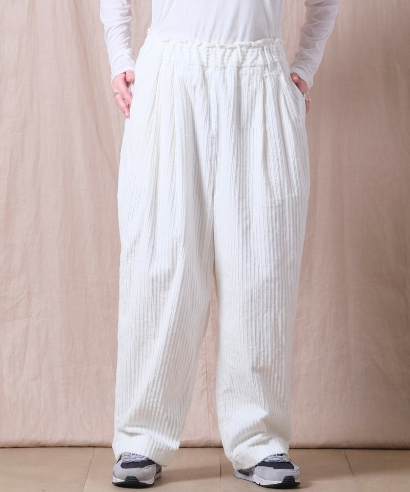 UNIVERSAL TISSU】親子コーデュロイ イージーサルエルパンツ/UT254PT00