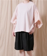 【UNIVERSAL TISSU】USAコットン バルーンスリーブプルオーバー/US262CT034