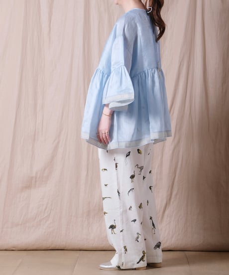 【BUNON】Wide Sleeve Blouse