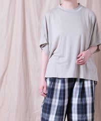 【TISSU】リバイバルリネン モックネックドルマンTシャツ/TS262CT038
