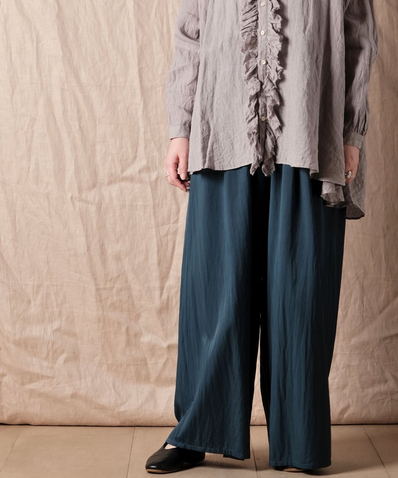 suzuki takayuki】gatherd pants Ⅰ/T001-17 | cocuu