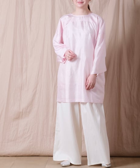【BUNON】Ribbon Big Blouse