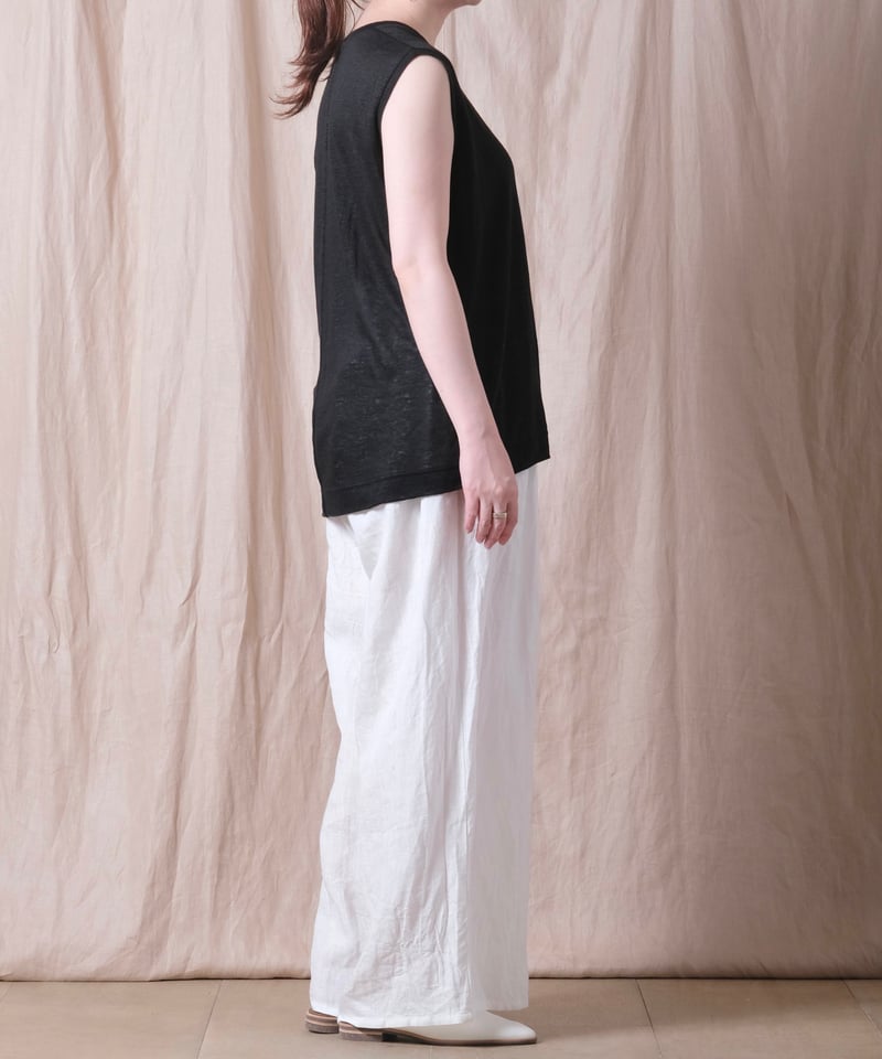 suzuki takayuki】linen tank top | cocuu