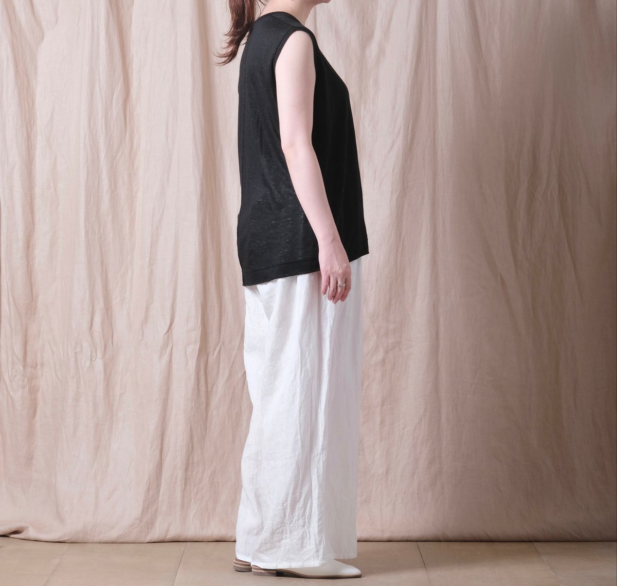 suzuki takayuki】linen tank top | cocuu
