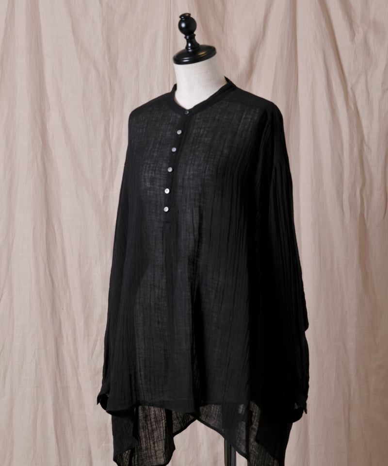 未使用 2025新作 スズキタカユキ pullover blouse ブラック 未使用