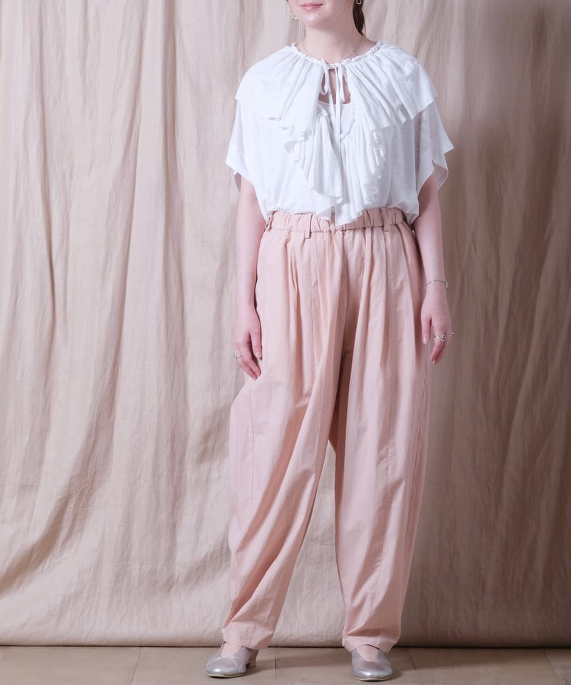shida】frill skipper pullover/26SS | cocuu