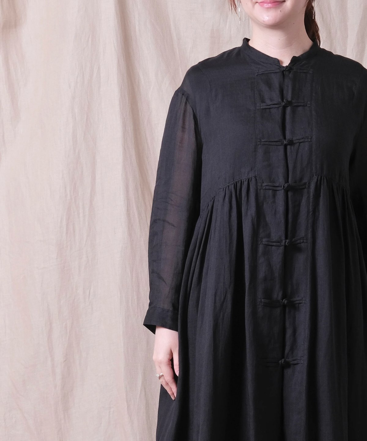 suzuki takayuki】chinese knot dress | cocuu