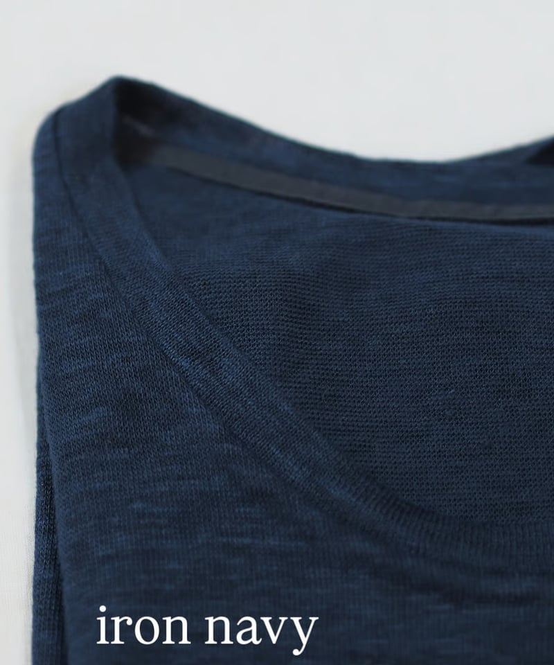suzuki takayuki knitted t-shirt リネン ニット suzuki takayuki knitted t-shirt（スズキタカユキ ニッティドT