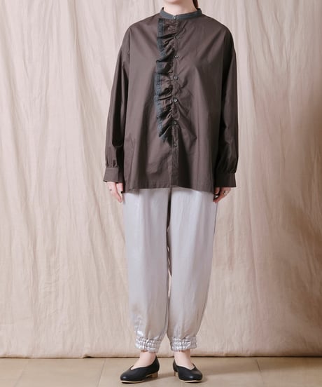【PARIS DE AOUNE】Naia heavy satin ジョガーパンツ/PA250PT015