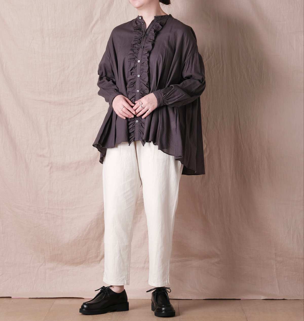 suzuki takayuki】ruffled blouse/ | cocuu