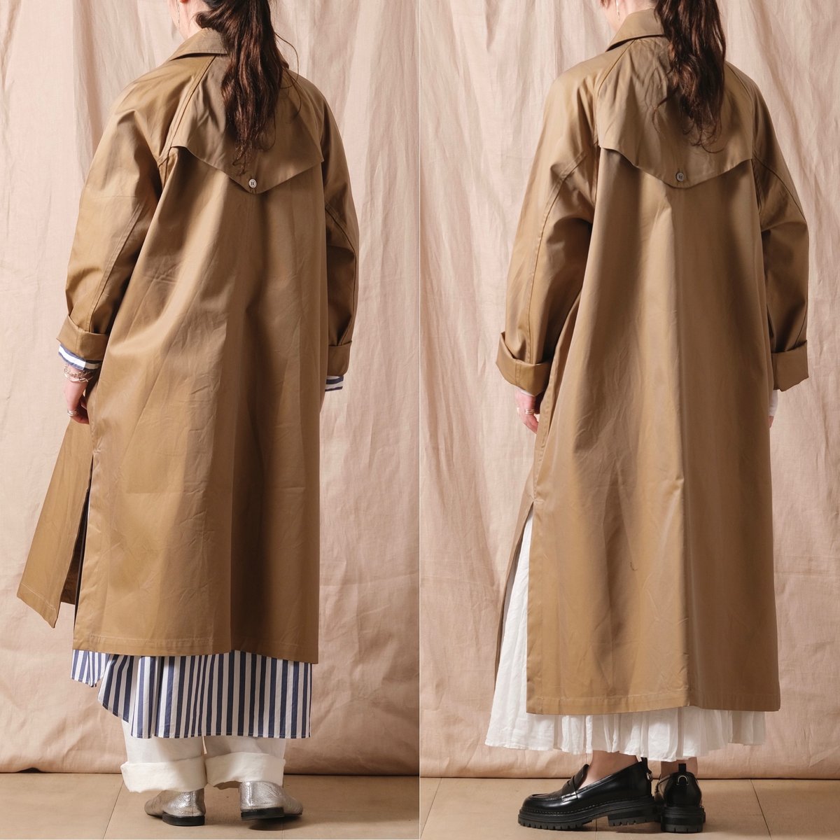 シエナ UNIVERSAL TISSU ハイデンシティエフォートレス TISSU】ハイデンシティ エフォートレストレンチ/SIZE 1 | cocuu